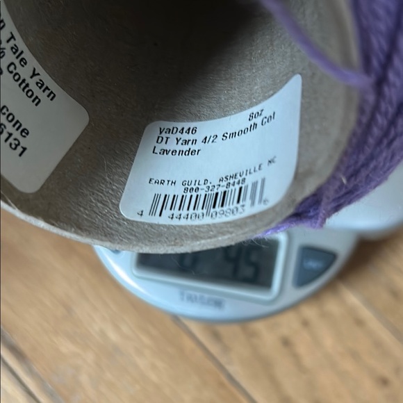 Purple Yarn Cone - Picture 4 of 4